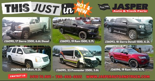 Jasper Auto New Arrivals July 28, 2026